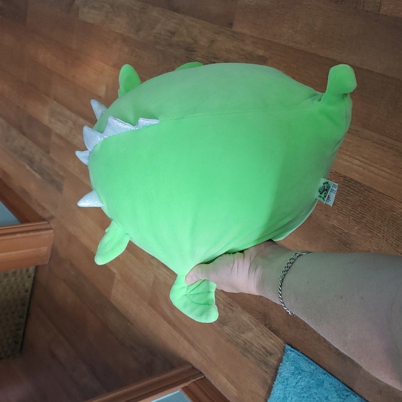 Squishmallow 11" Desmond The Green Dragon Plush Toy Valentines - Picture 8 of 9